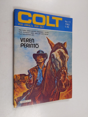 Cole Shelton : Colt 11/1982 : Veren perintö