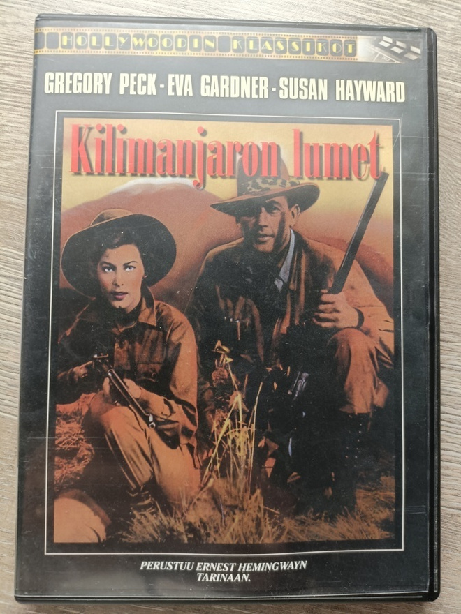 ++ Gregory Peck: KILIMANJARON LUMET  ++  (Suomipainos!)