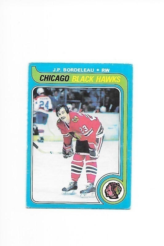 1979-80 OPC #212 J.P.Bordeleau Chicago Blackhawks