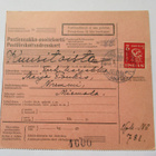 1938 Vapaakirjeen postiennakko os Nummi - pikkukuva 1