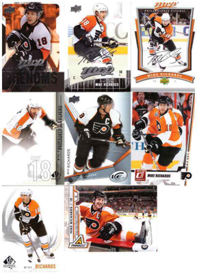 8 x MIKE RICHARDS Philadelphia Flyers