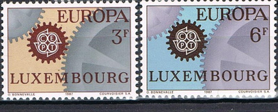 Luxemburg 1967 - Europa CEPT ++