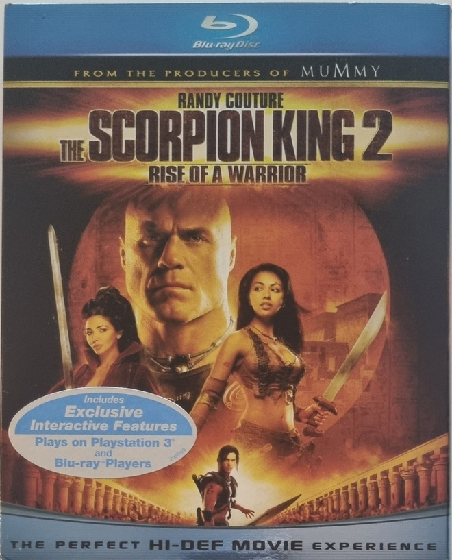 THE SCORPION KING 2 - RISE OF A WARRIOR  BLU-RAY