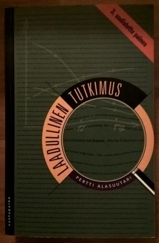Pertti Alasuutari: Laadullinen tutkimus