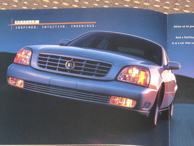 2000 Cadillac esite - KUIN UUSI - 28 sivua
