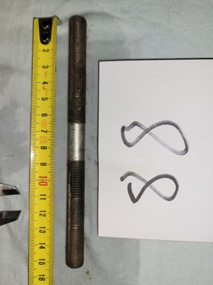 vanha mopo tunturi tai muu renkaan akseli 10mm