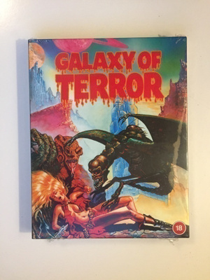 Kauhun planeetta - Galaxy of Terror (Blu-ray) Slipcase UUSI