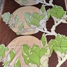 Tampella Kuukuna satiinipuuvilla sisustuskangas 128x180cm - pikkukuva 1