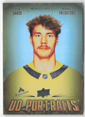 Juuse Saros 26-27 Upper Deck #P-14 Portraits