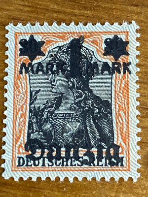 SAKSA DANZIG 1920 MERKKI**