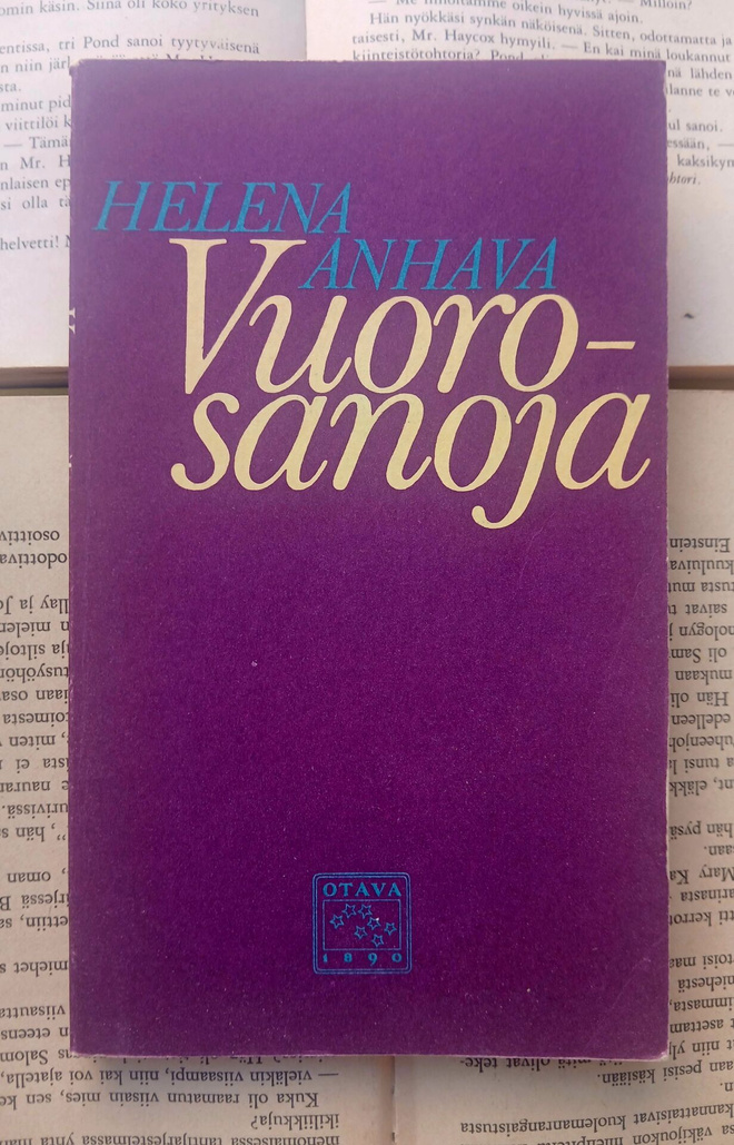 Helena Anhava - Vuorosanoja: runoja (nid.)