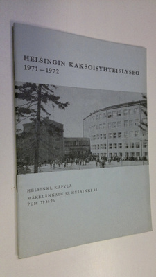 Helsingin kaksoisyhteislyseo 1971-1972