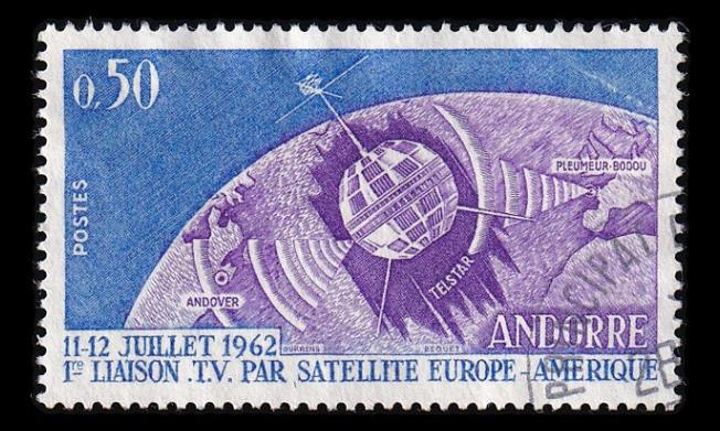 Andorra Fr 178 o Telstar-satelliitti (1962)