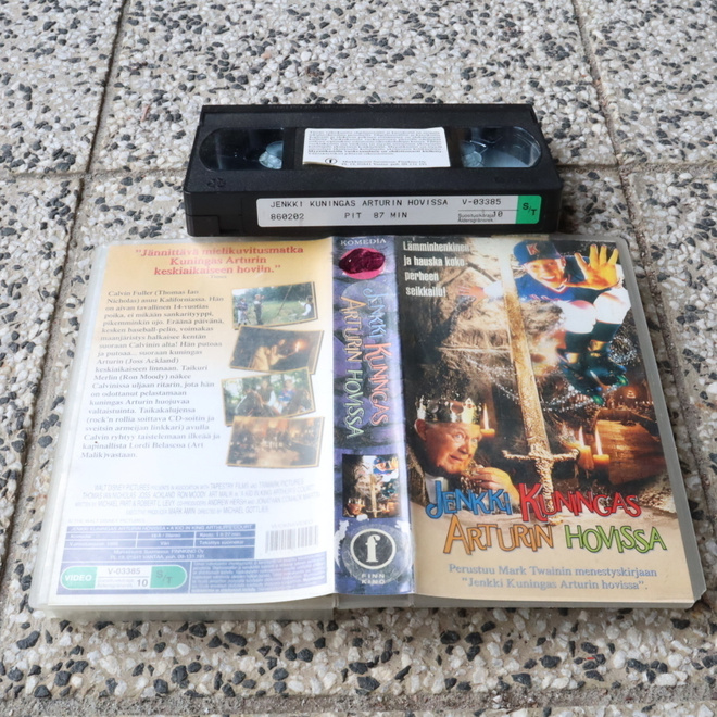 Jenkki Kuningas Arturin Hovissa - VHS