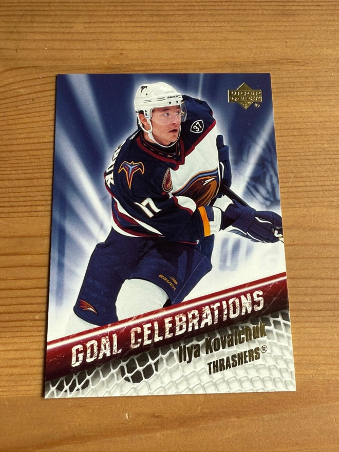 2005-06 Upper Deck Goal Celebrations #GC1 Ilya Kovalchuk