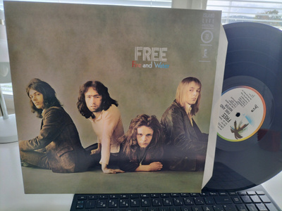 FREE, Fire and water, LP EEC -86  UPEA KUNTO !!