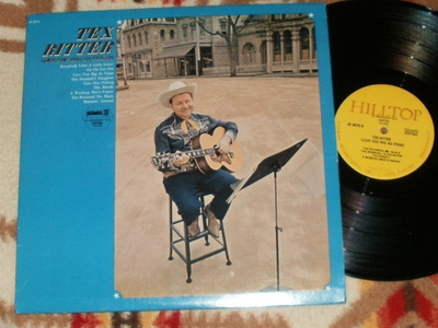 TEX RITTER ~ Love You Big As Texas ~ LP