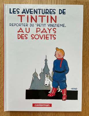 Hergé - Tintin au pays des Soviets sarjakuva