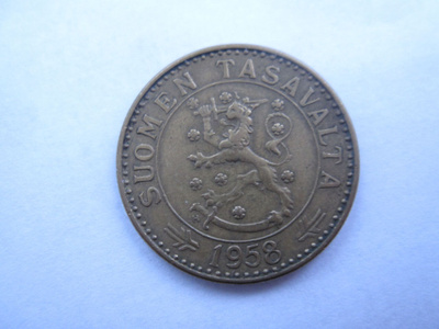 20 markkaa 1958