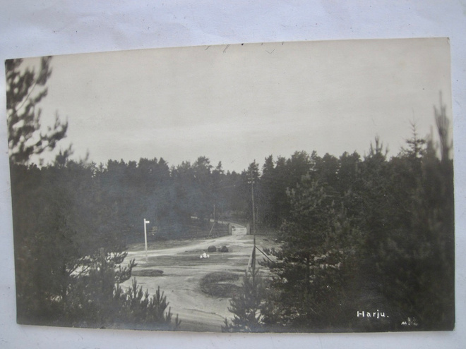 VANHA Postikortti Virolahti Harju 1920-l