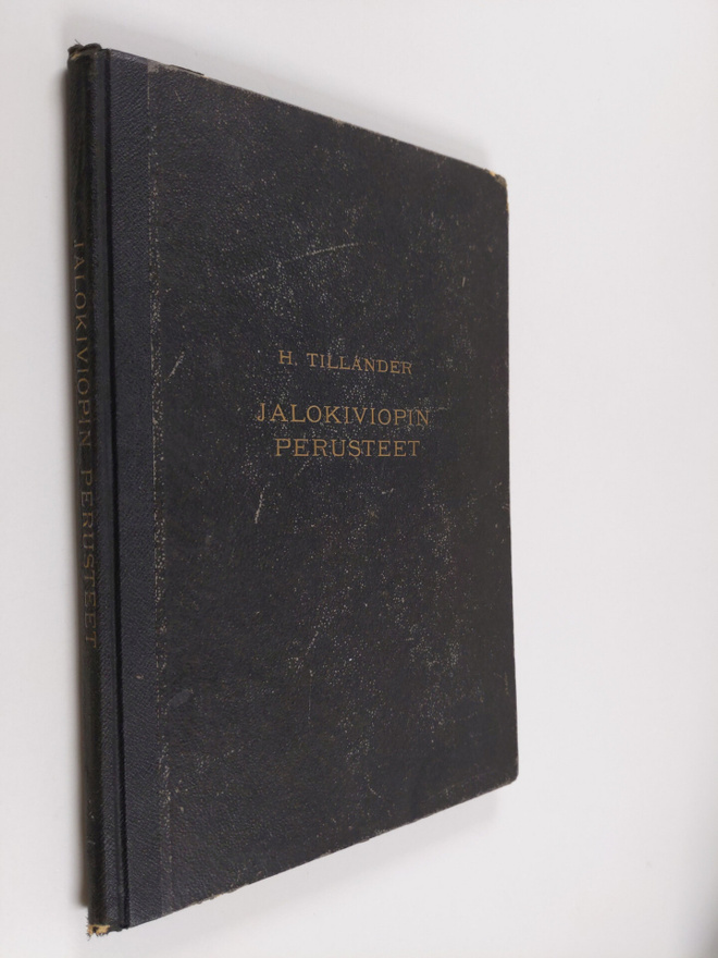 Herbert Tillander : Jalokiviopin perusteet (numeroitu)