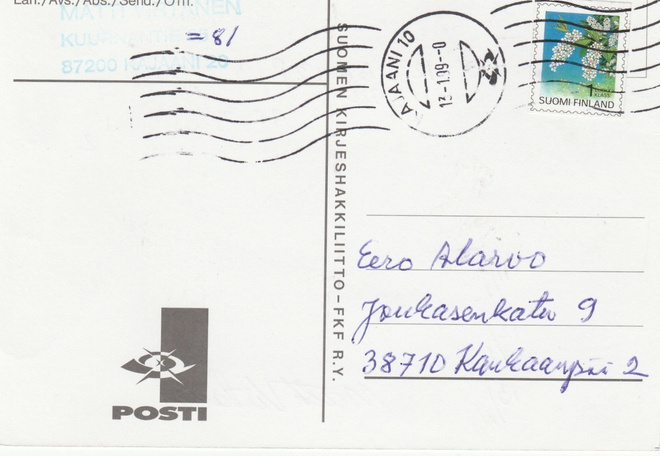 Postileima, KAJAANI  10