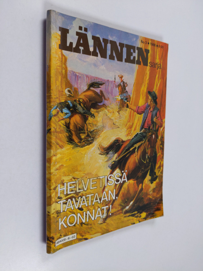 John Elderidge : Lännensarja 3/1986 : Helvetissä tavataan...