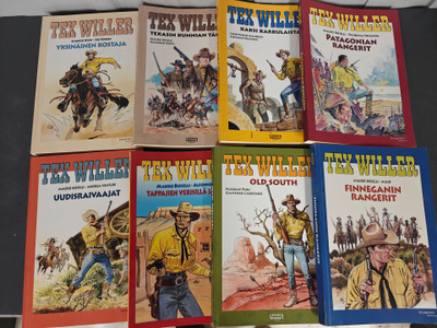 Tex Willer Suuralbumit 6kpl  Yksinäinen Kostaja YM...