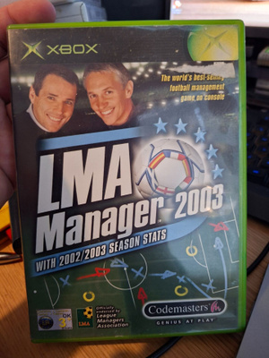 XBOX LMA Manager 2003 CIB