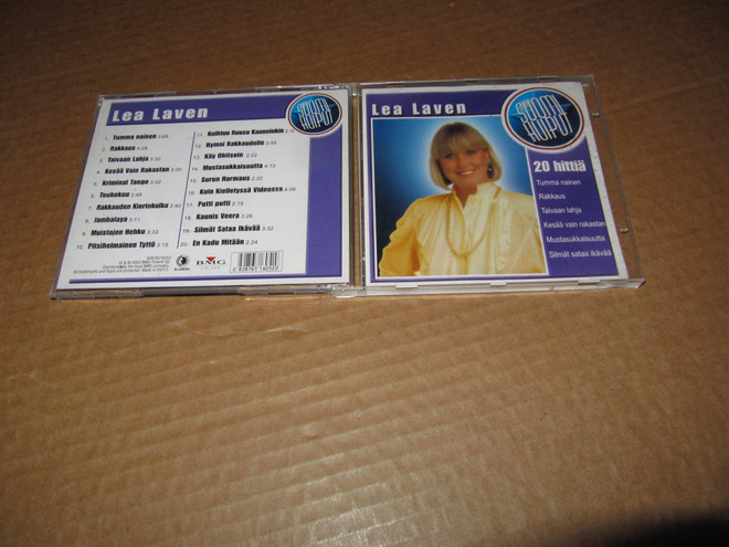Lea Laven CD Suomihuiput-20 Hittiä v.2003