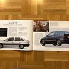 Esite Opel mallisto 1991.Corsa, Kadett, Vectra,Omega,Calibra - pikkukuva 4