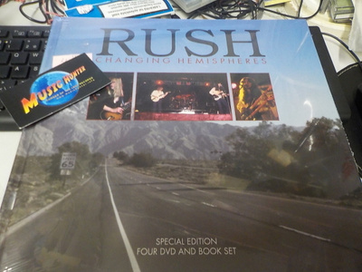 RUSH - CHANGING HEMISPHERES 4 DVD + BOOK NEW!