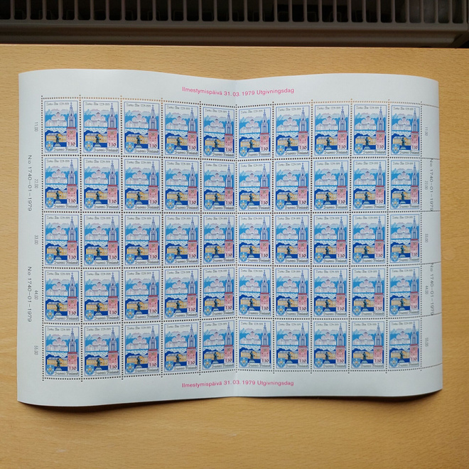 1979 Turku 750-vuotisjuhla ** arkki