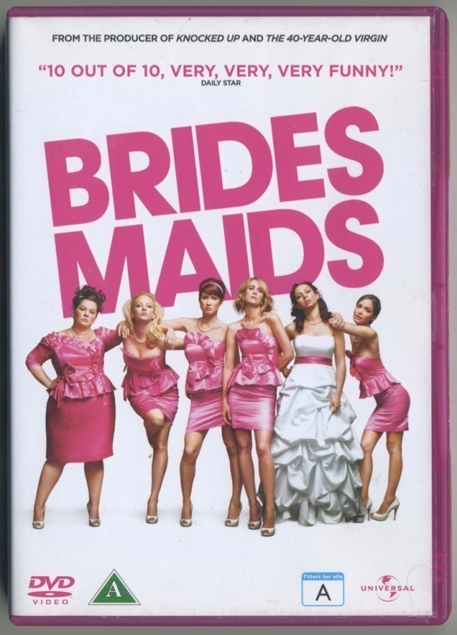 BRIDESMAIDS - Morsiusneidot – Suomi-DVD 2011 - Kristen Wiig