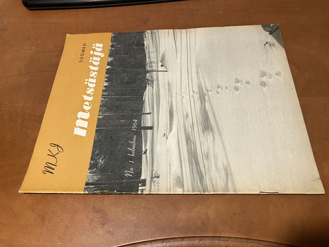 SUOMEN METSÄSTÄJÄ LEHTI 1/1964 HYVÄ