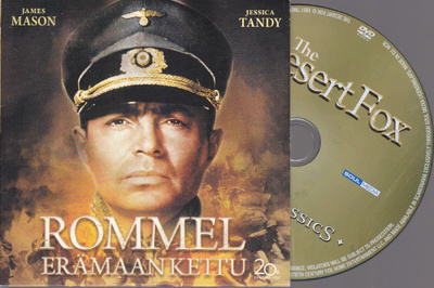 Rommel - Erämaan kettu (DVD K12)