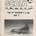Fpl 37 VIGGEN i 1:48, Del 1, I ny scala 1/1986, IPMS Sweden - pikkukuva 1