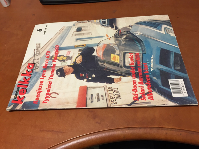 MOOTTORIKELKKA LEHTI 6/1993 HYVÄ