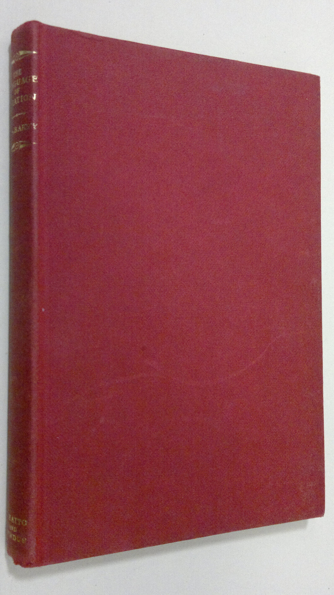 W. S. Barry : The Language of Aviation