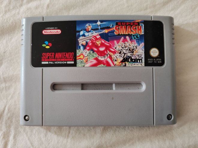 SNES Super Smash T.V. (SCN, L)