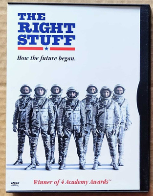 VALIOJOUKKO – THE RIGHT STUFF - Suomi-DVD 1983/2000 snapcase