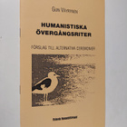 Gun Väyrynen : Humanistiska övergångsriter : förslag till... - pikkukuva 1