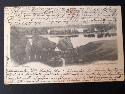 VANHA Postikortti Karkku 1902
