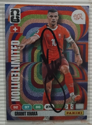 Granit Xhaka Sveitsi signed