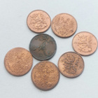 1 penni - 1888-1919 - 7 kpl. - pikkukuva 2