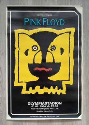 Pink Floyd - Helsinki Olympiastadion promojuliste 1994