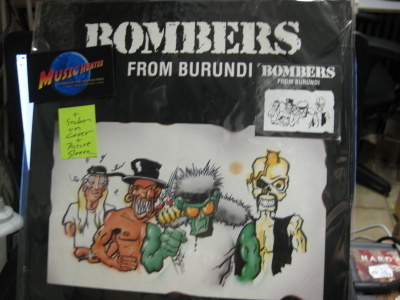 BOMBERS - FROM BURUNDI EX+/EX+ LP