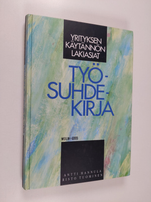 Antti Hannula : Työsuhdekirja