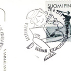 Postimerkki Erikoisleimalla Vanhan kirjallisuuden päivät 30v - pikkukuva 1