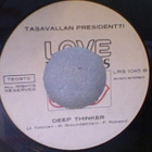 TASAVALLAN PRESIDENTTI::SOLITARY/DEEP THINKER:VINYL  7" 1970 - pikkukuva 2